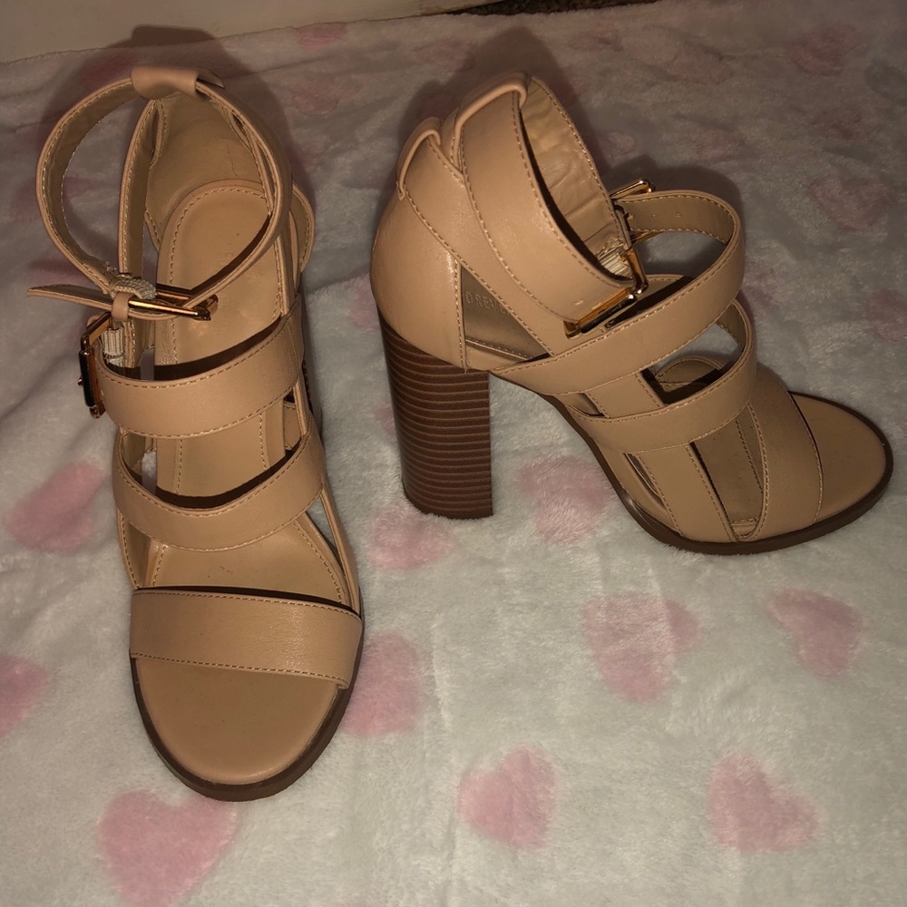 Strappy heels